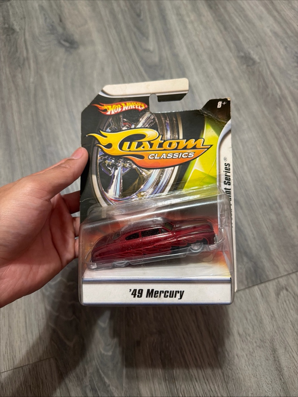 Custom Classics '49 Mercury Die-Cast Car - Metallic Red
